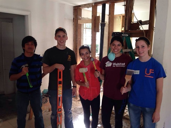 Florida Chapter Habitat for Humanity Service Event